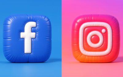 Facebook and Instagram Balloon Logo